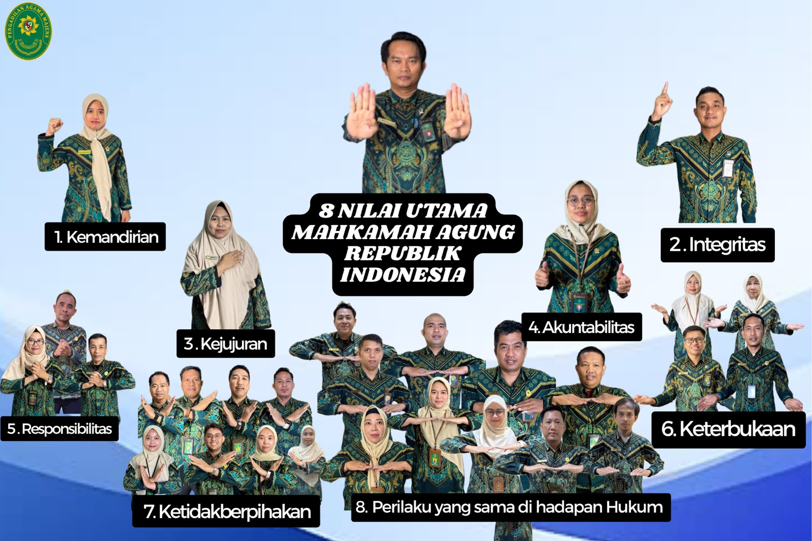8 Nilai Utama MARI